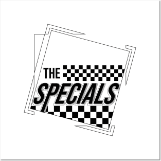 The specials, logo fan black Posters and Art